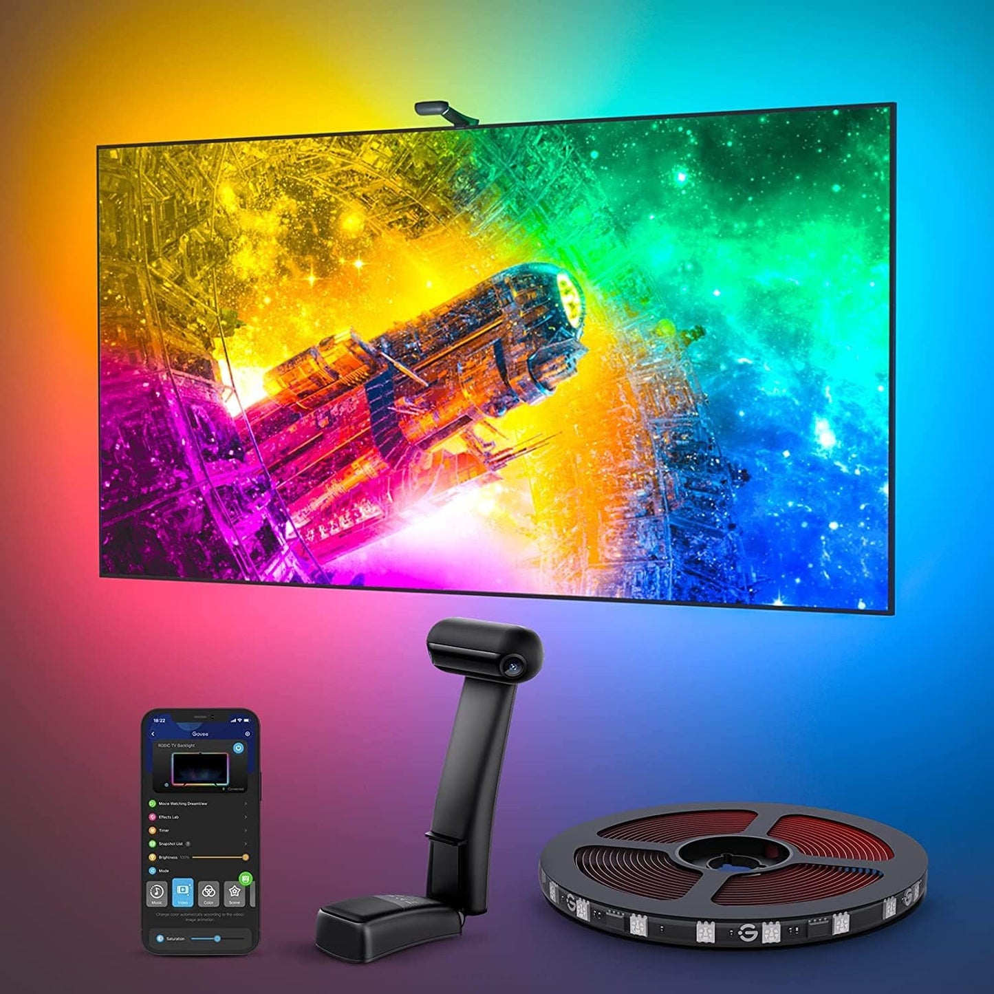 GlowSync™ Smart TV LED Backlight
