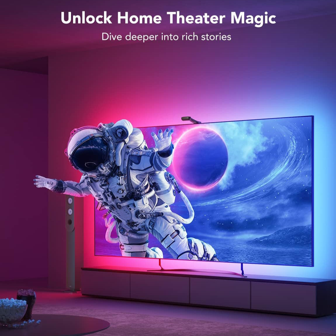 GlowSync™ Smart TV LED Backlight