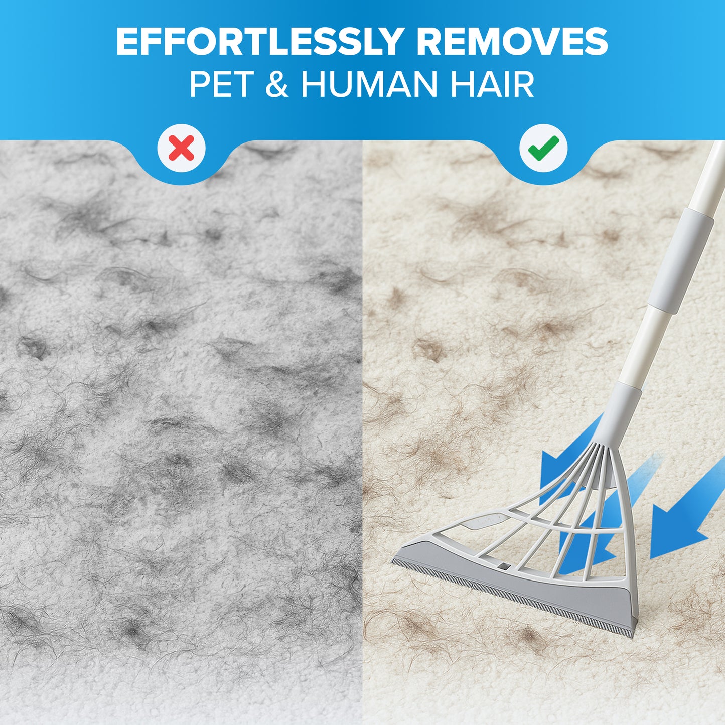 Broombi™ All-Surface Silicone Broom