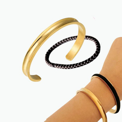 Aluna Signature Hair Tie Cuff Bangle