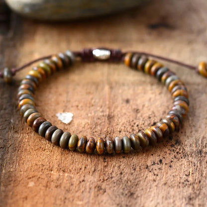 Natural Stone Beaded Bracelet