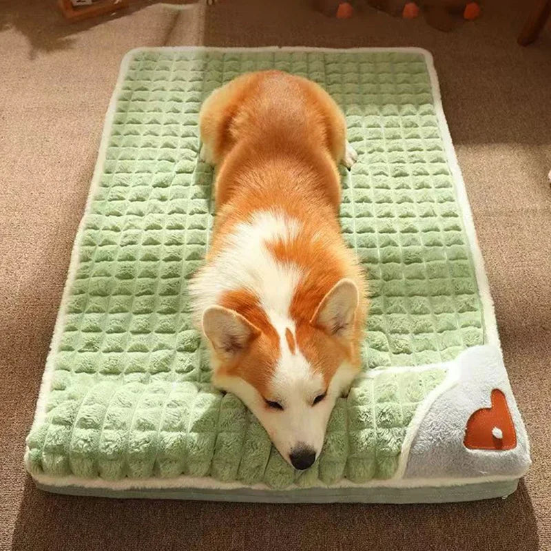 SnugglePuff Quilted Dog Bed