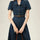 Vintage Denim Belted Dress