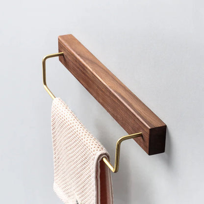 Walnut Towel Rack