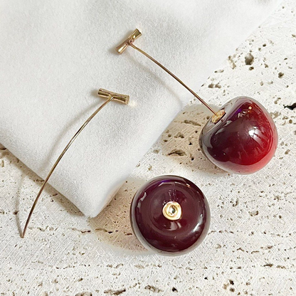 Cherry Charm Earrings