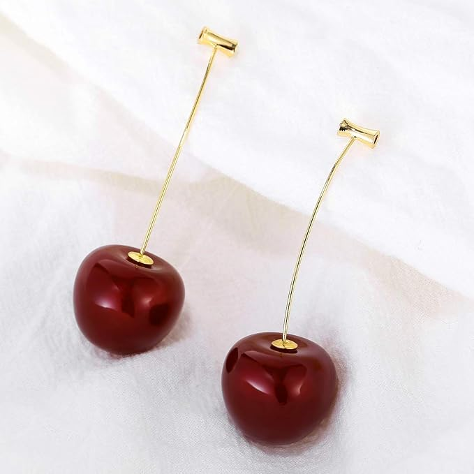 Cherry Charm Earrings