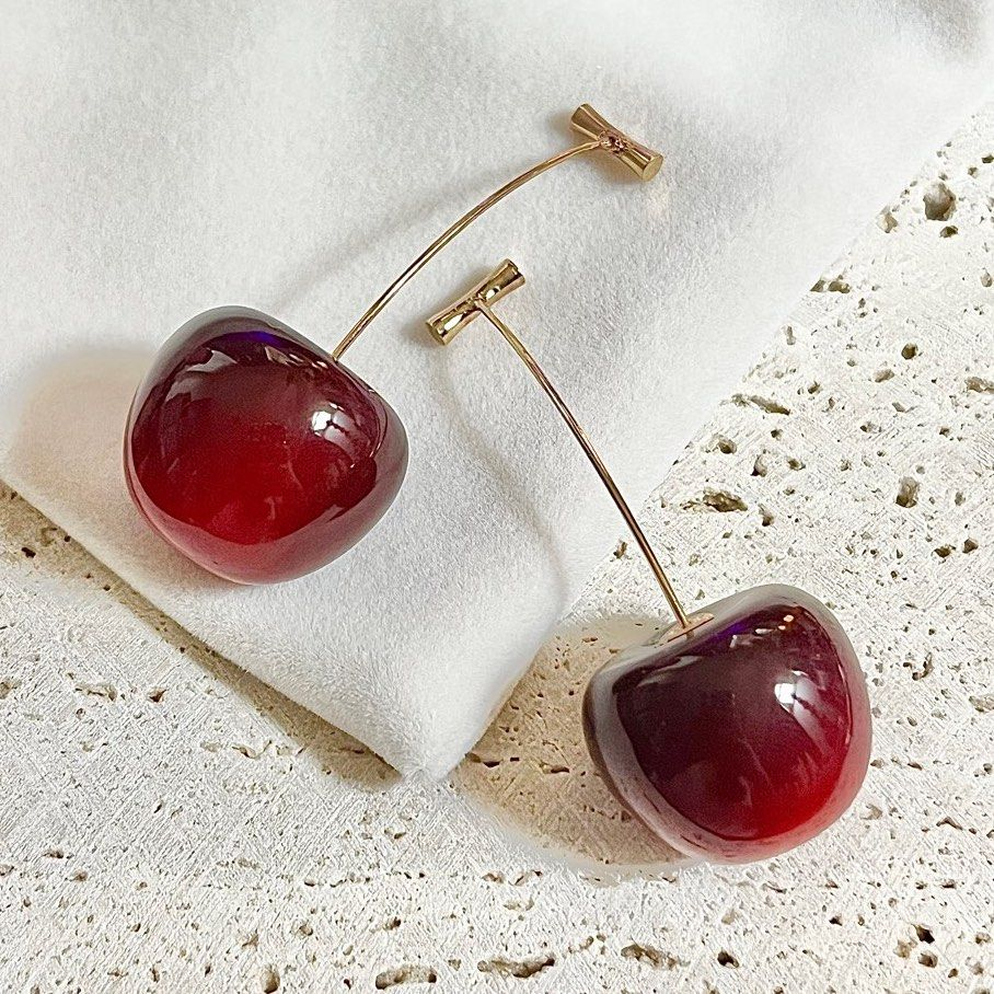 Cherry Charm Earrings